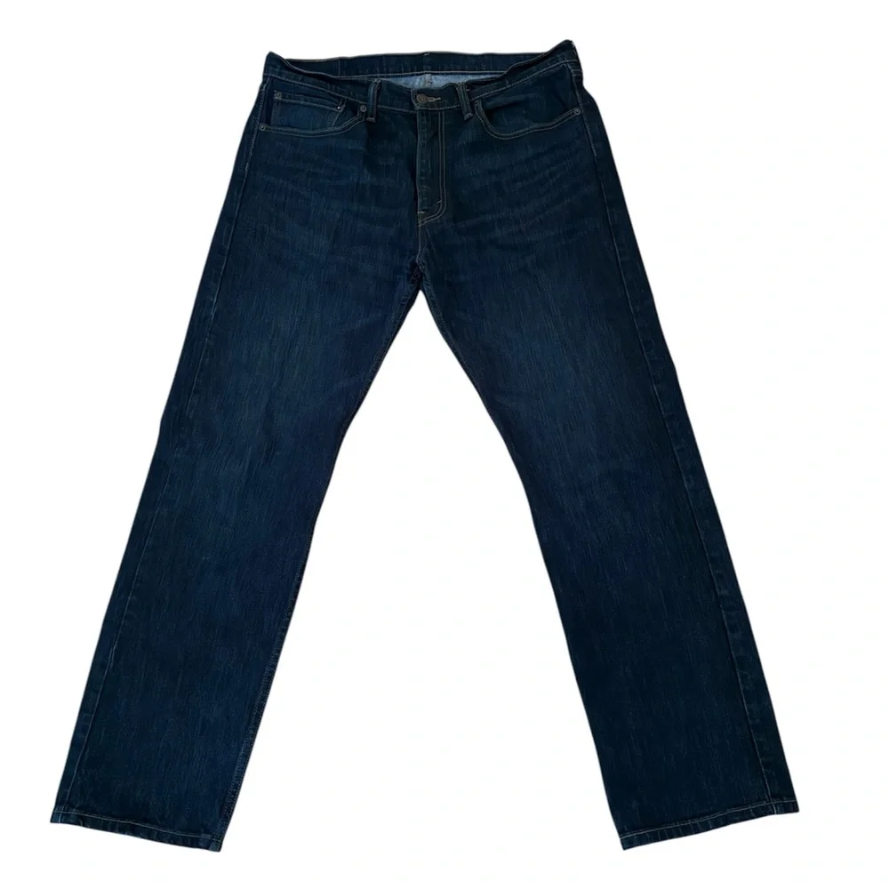 Levi's Men's Deep Blue Straight Jeans